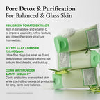 FULLY - Mascarilla y Limpiador de Arcilla Facial Tomate Verde