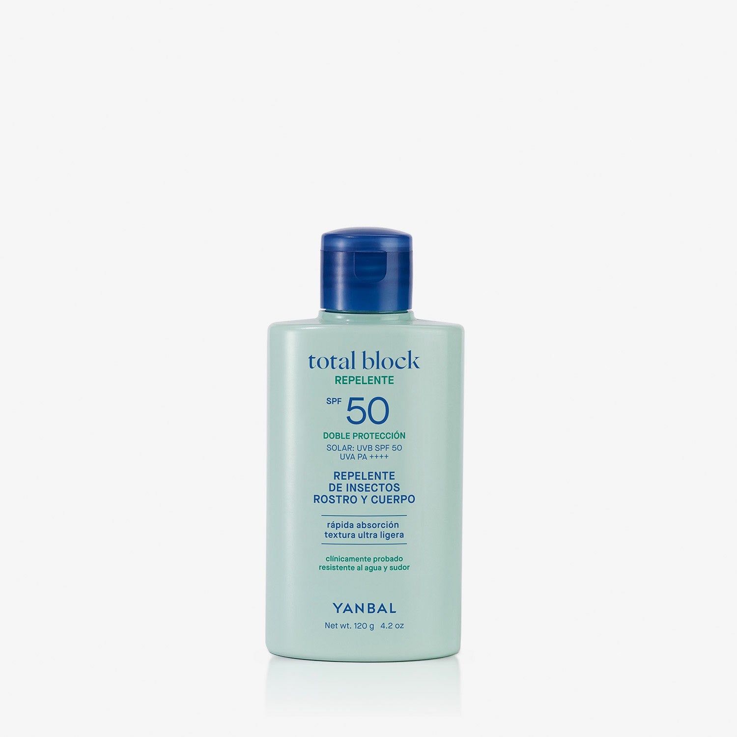 Repelente Bloqueador Solar SPF50 Total Block
