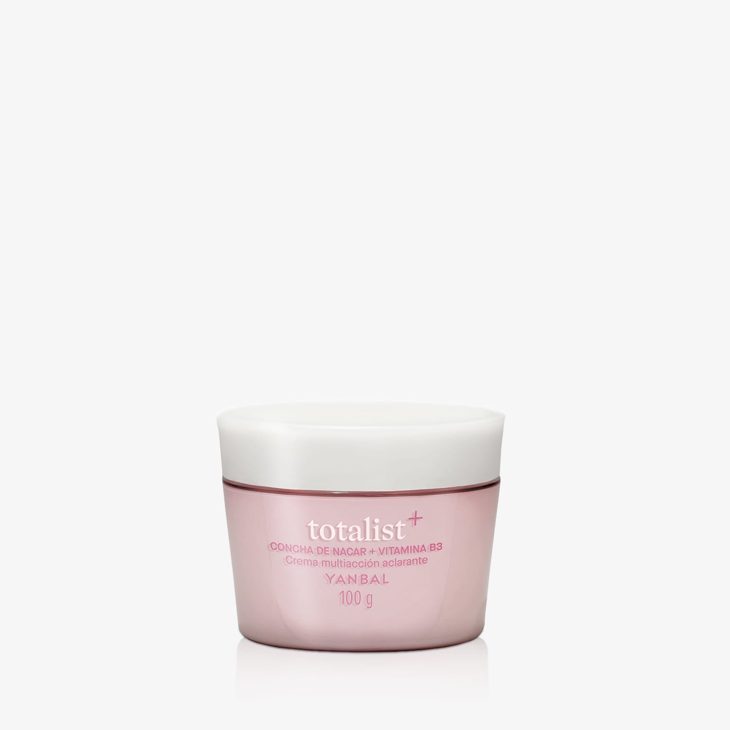 Crema Aclarante 100g Totalist+ Concha de Nacar Vitamina B3 100g Yanbal