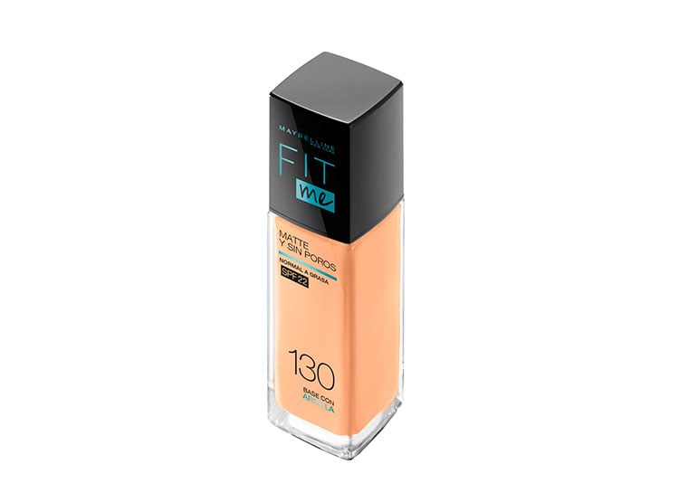 BASE DE MAQUILLAJE LÍQUIDA MATTE  FIT ME + PORELESS