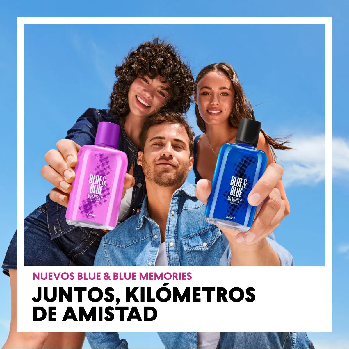 Perfume de hombre Blue & Blue Memories 90 ml