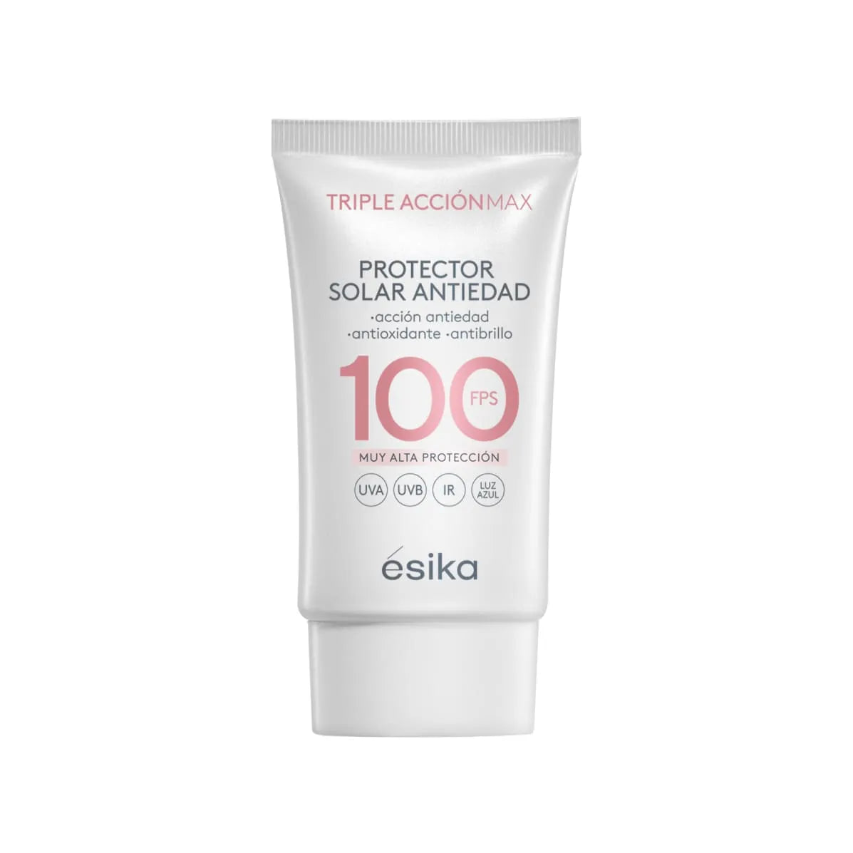 Protector Solar Facial Antiedad FPS 100 Triple Acción Max Esika