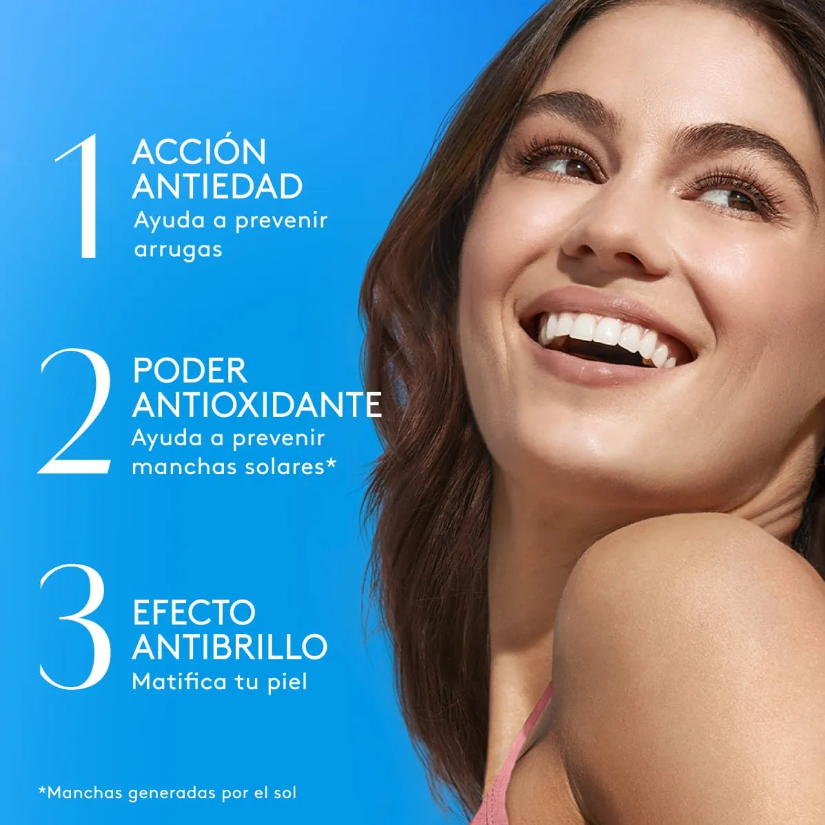 Protector Solar Facial Antiedad FPS 100 Triple Acción Max Esika