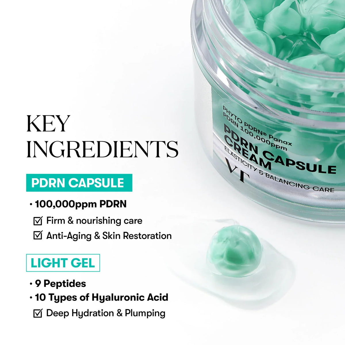 VT COSMETICS Crema en cápsulas de PDRN