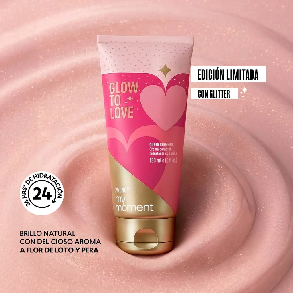 Crema Corporal Hidratante Glow To Love Edición Limitada