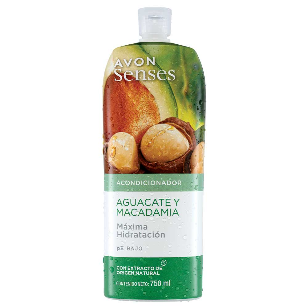 Avon Senses Acondicionador Palta y Macadamia 750 ml