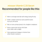 Mixsoon Sérum de Vitamina C 20