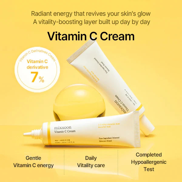 Mixsoon Crema de vitamina C 30 ml
