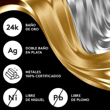 Set Aretes x6 Infinite Style