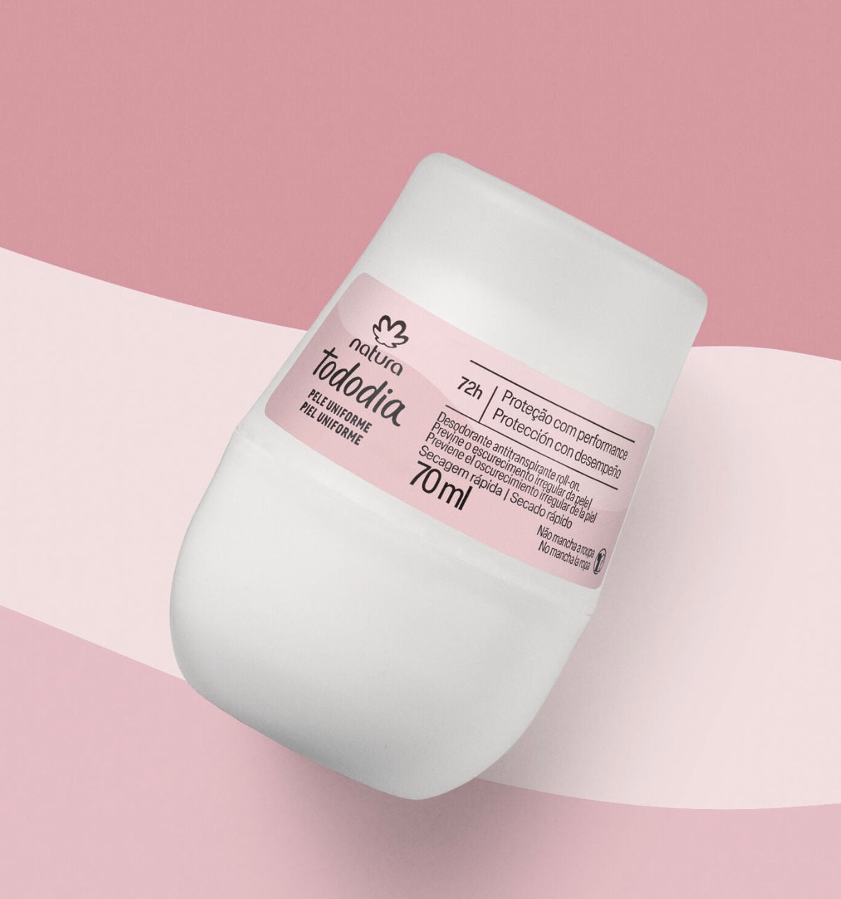 Desodorante antitranspirante roll-on piel uniforme 70 ml Tododia
