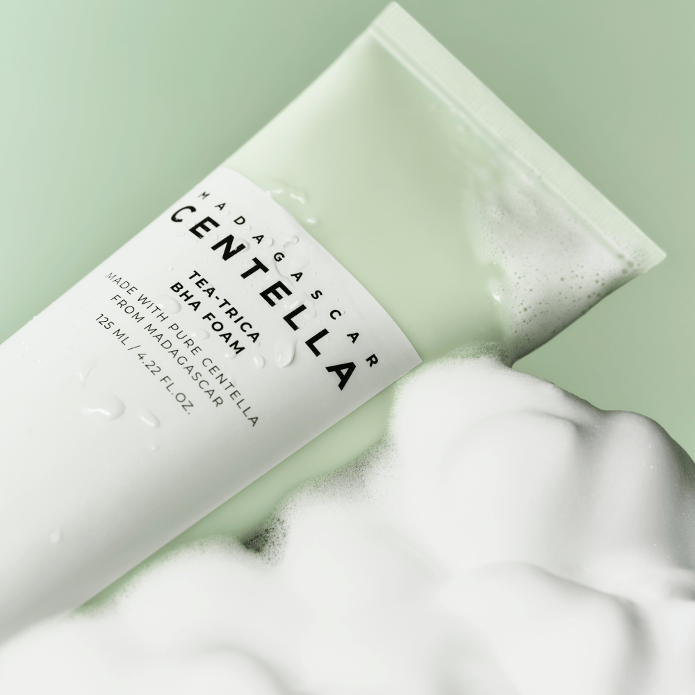 Skin1004 Limpiador facial Espuma Tea-Trica BHA