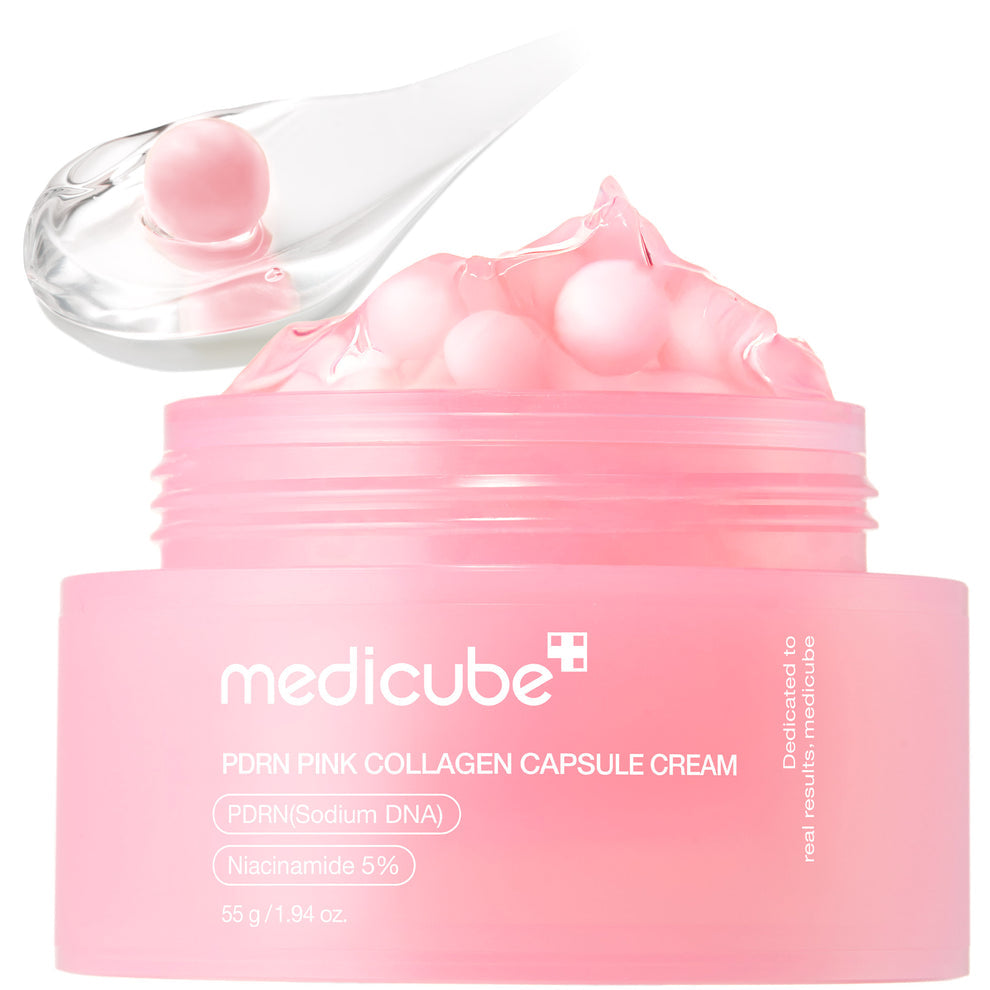 Medicube Crema en cápsulas de colágeno rosa PDRN