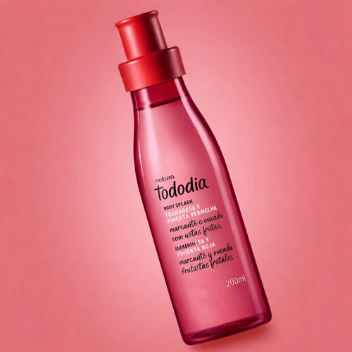 Rutina Tododia Frambuesa y Pimienta Roja Hidratante + Splash corporal