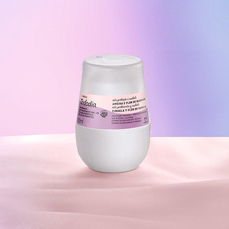 Tododia Desodorante roll-on Ciruela y Flor de vainilla 70 ml