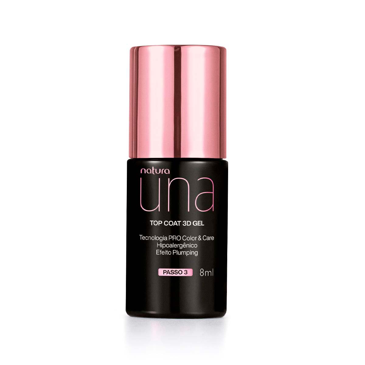 Top coat 3D gel 8 ml UNA