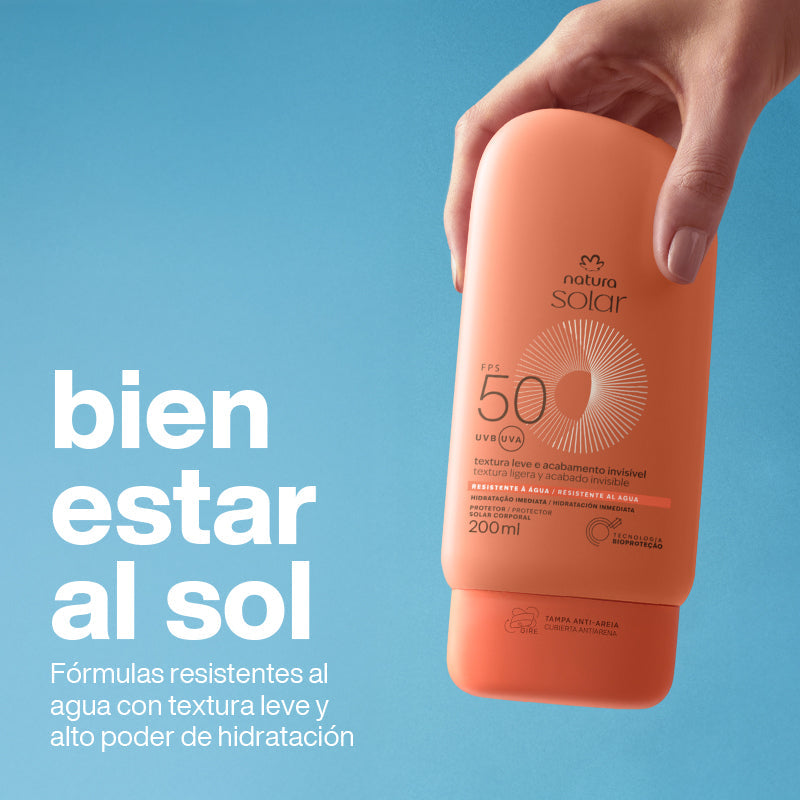 Protector Solar Corporal FPS 50 Natura Solar 200 ml