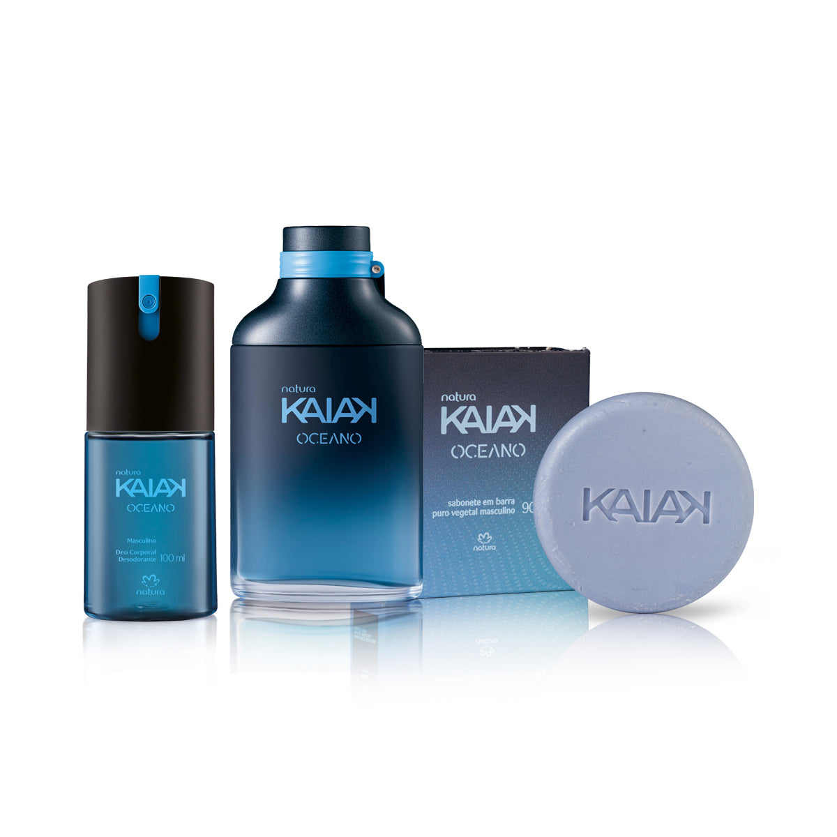 Kit x3 Kaiak Océano Masculino