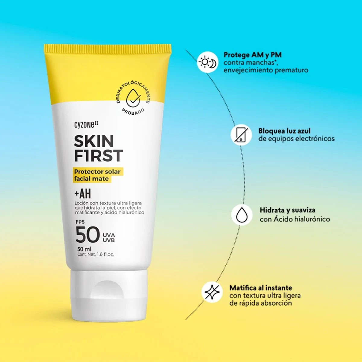 Protector Solar Facial Skin First 50 ml