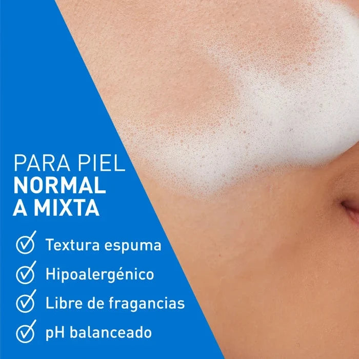 Cerave Limpiador Facial Reequilibrante Air Foam 50 ml