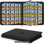 Binder Standar 4x3, con cierre y para 768 cartas.